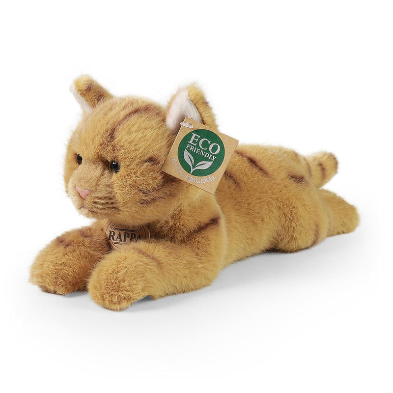Afbeelding laden in galerijviewer, Pluche bruin kat 20 cm eco-vriendelijk
