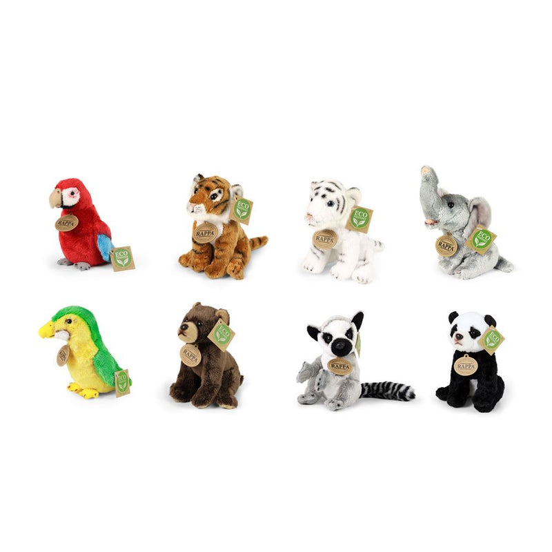Chargez l'image dans la visionneuse de la galerie, Pluche exotische mix asst. 15cm eco-vrie
