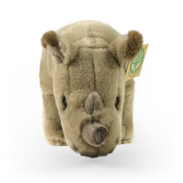 Pluche neushoorn 23 cm eco-friendly