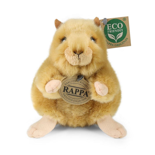Pluche gouden hamster 16 cm eco-vriendel