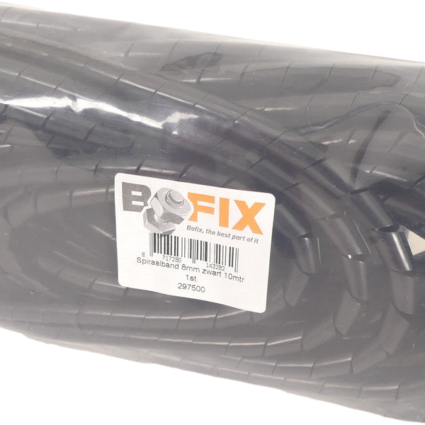 Bofix kabel framebeschermer spiraal 8mm 10meter zwart