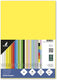 Merkloos sans marque kangaro papier - formaat a4 - 80 grams - kanarie geel - pak 100 vel - k-0041f027