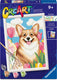 Ravensburger – creart: floral corgi – schilderen op nummer