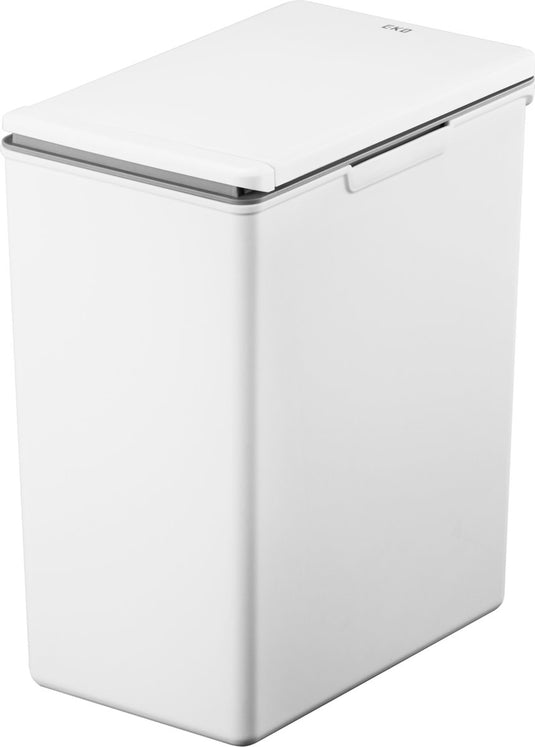 Eko - morandi touch 20 liter - plastic - wit - prullenbak