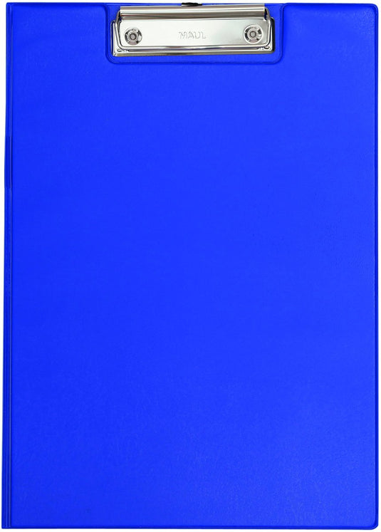 Maul klembordmap met insteek binnenzijde a4 staand blauw