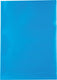 Pergamy l-map, ft a4, pp van 120 micron, pak van 25 stuks, blauw