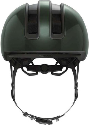 Abus fietshelm hud-y moss green s - 51-55 cm - groen - geschikt voor gebruik op elektrische fietsen - stadsfietsen - 280 g