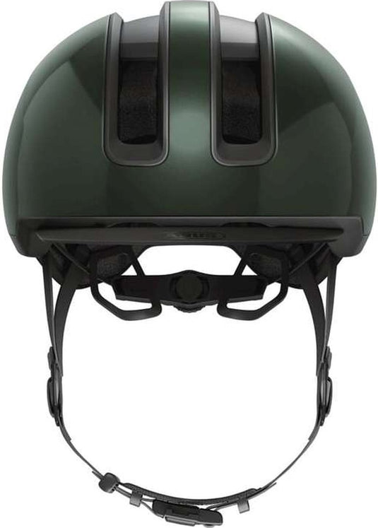Abus fietshelm hud-y moss green s - 51-55 cm - groen - geschikt voor gebruik op elektrische fietsen - stadsfietsen - 280 g