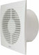 Europlast badkamerventilator 125 mm wit met timer en vochtsensor - ee125ht