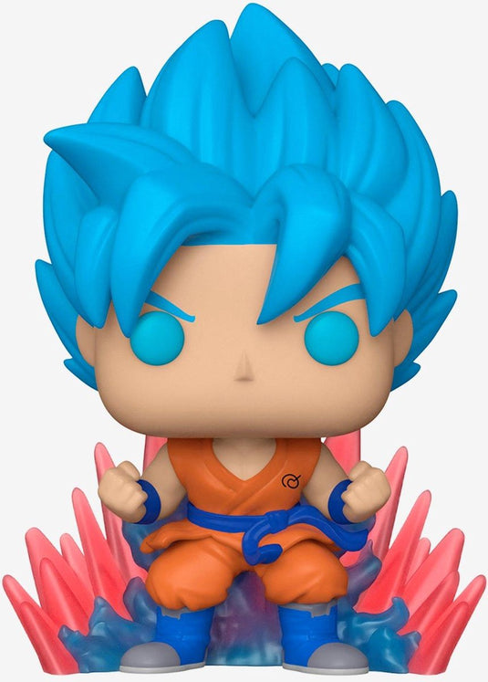 Funko pop! dragon ball super - ssgss goku (kaio-ken times twenty)