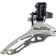 Shimano voorderailleur tourney fd-ty300 3x6 7 speed - down swing - top pull - hoge klem ø34,9 mm - 42t - (66-69°)