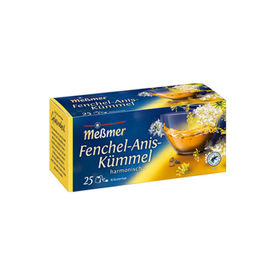 Messmer fenchei anis kummel 25x 2gr (12 stuks)