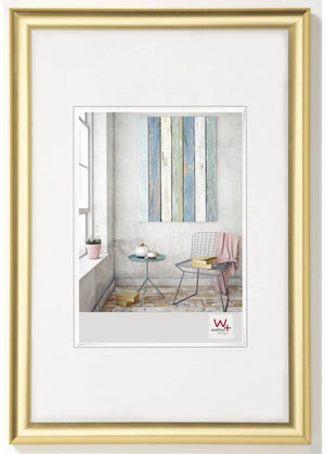 Walther trendstyle - kunststof lijst - fotoformaat 15x20 cm - goud