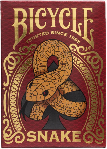 Bicycle snake - premium speelkaarten - poker - creatives