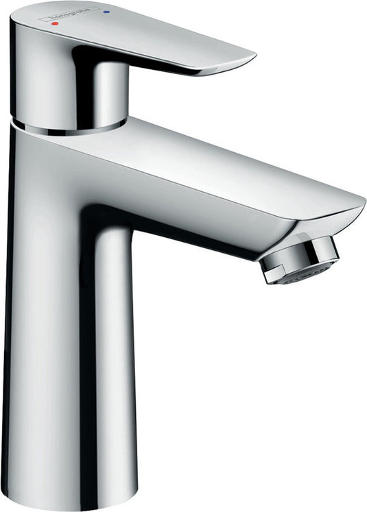 Hansgrohe talis e wastafelkraan 110 met waste brushed bronze