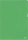 Esselte standaard zichtmap a4 - 0,11mm pp folie - 100 stuks - groen