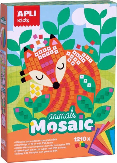 Apli kids mozaiek 2 vellen dieren