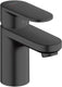 Hansgrohe vernis blend - wastafelmengkraan - ééngreeps bediening - coolstart energiebesparend - met trekwaste - 70mm maat - mat zwart