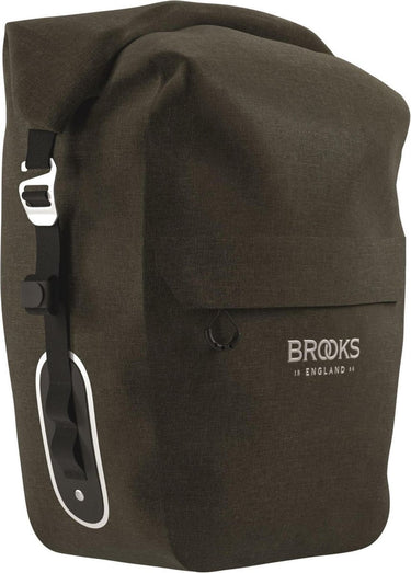 Brooks scape pannier - large (18-22l) - mud green