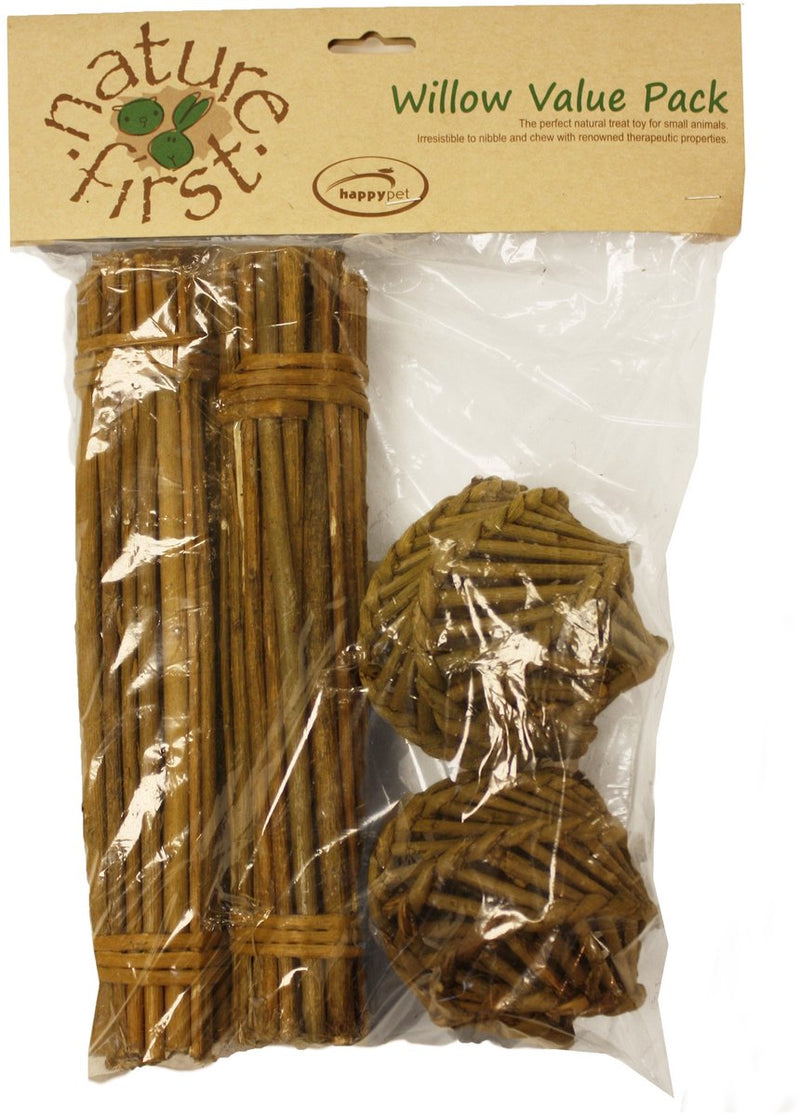 Afbeelding laden in galerijviewer, Happy pet wilgen value pack 2 sticks 2 ballen
