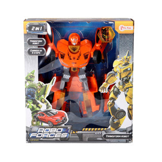 Load image into Gallery viewer, Robot verander auto 21 cm 4 assorti | 2 stuks
