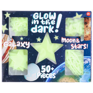 No brand glow in the dark set deluxe 50+ stuks | 3 stuks