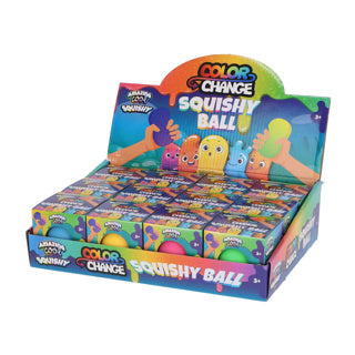 Load image into Gallery viewer, Amazing cool fidget squishy color change bal 6,5 cm assorti | 12 stuks
