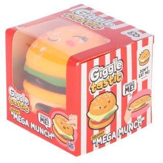 Load image into Gallery viewer, Hamburger knijpfiguur mega munch 3 assorti
