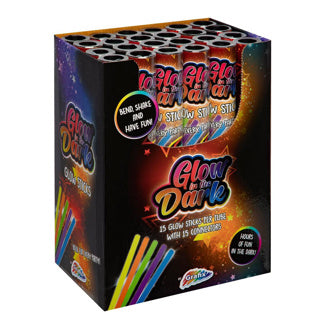 Grafix glowsticks 15 stuks in tube | 24 stuks