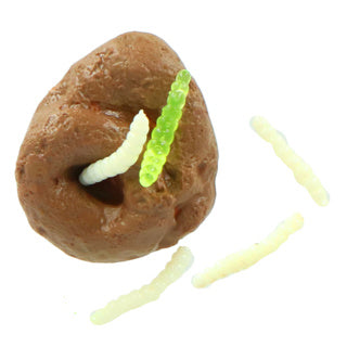 Load image into Gallery viewer, Amazing cool squishy drol met maden | 12 stuks
