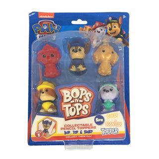 Paw patrol bops and tops figuren 5 stuks