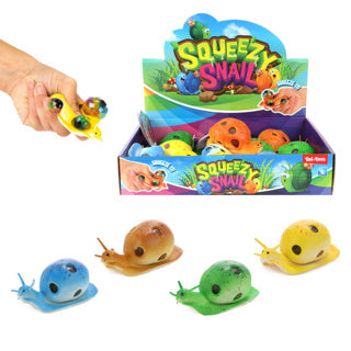 Toi-toys knijpslak met balletjes