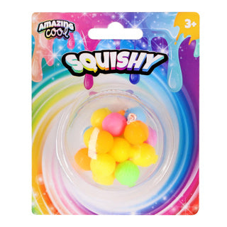 Amazing cool regenboog beads bal 6 cm assorti | 6 stuks