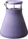 Qdo karaf glas - met neopreen sleeve - voor losse thee - 1,2 liter - paars