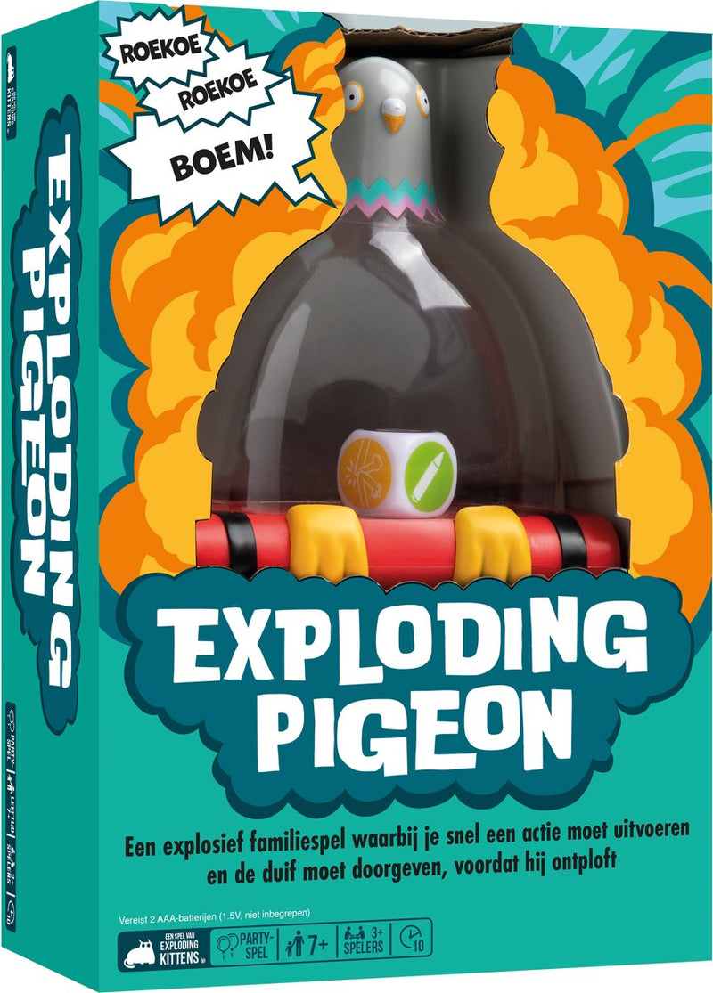 Afbeelding laden in galerijviewer, Exploding kittens exploding pigeon - 3+ spelers
