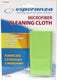 Esperanza droge microfiber microvezel schoonmaakdoek reinigingsdoek beeldscherm lens bril doekje | dust-free | antistatisch