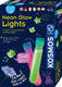 Kosmos neon glow lights – experimenteerset – ontwerp lichtgevende decoraties met uv-licht – inclusief speciale markers en blacklightlamp – lichtgevende kunst maken