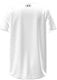 Under armour ua tech 2.0 ss-wht jongens sportshirt - wit - zwart