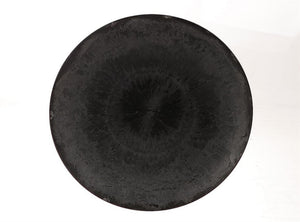 Hbx natural living onderbord melamine ø44,5xh6cm grijs