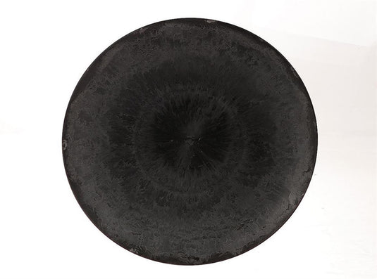 Hbx natural living onderbord melamine ø44,5xh6cm grijs