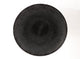 Hbx natural living onderbord melamine ø44,5xh6cm grijs