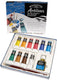 Winsor newton 1590268 artisan water mixable oil colour - studio set 10x37ml + medium penselen