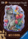 Ravensburger houten puzzel lovely cat - legpuzzel - 150 stukjes