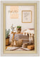 Zep - houten fotolijst zara c in bruin creme voor foto 13x18 cm - vz657c