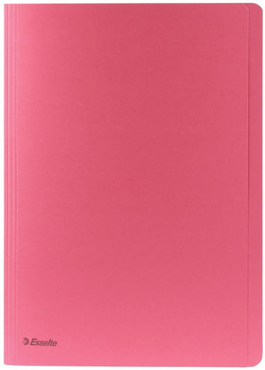 Esselte 100x dossiermap roze formaat a4