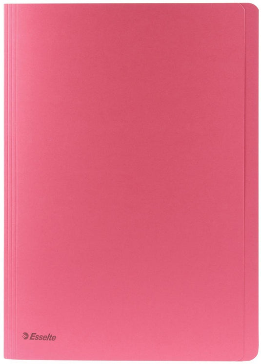 Esselte 100x dossiermap roze formaat a4
