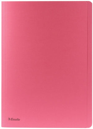Esselte 100x dossiermap roze formaat a4