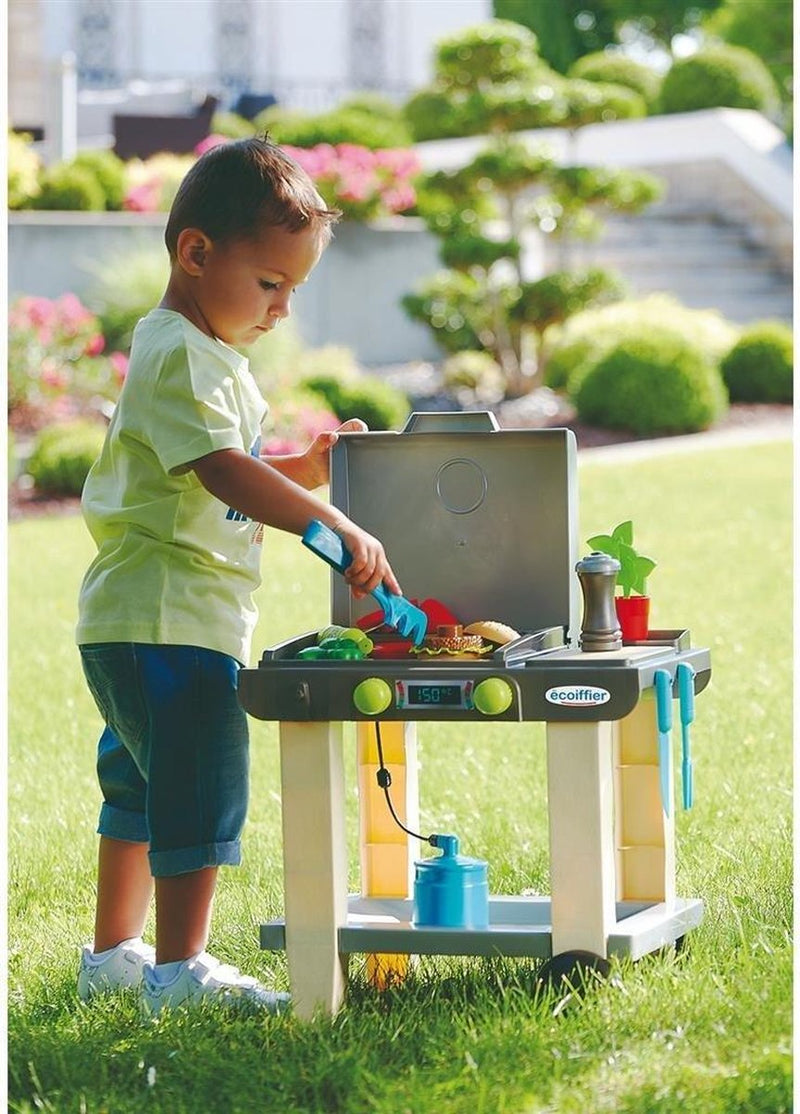 ギャラリービューアに画像をロードする, Ecoffier ecoiffier – plancha speelbarbecue – 18 mnd – 2 wielen
