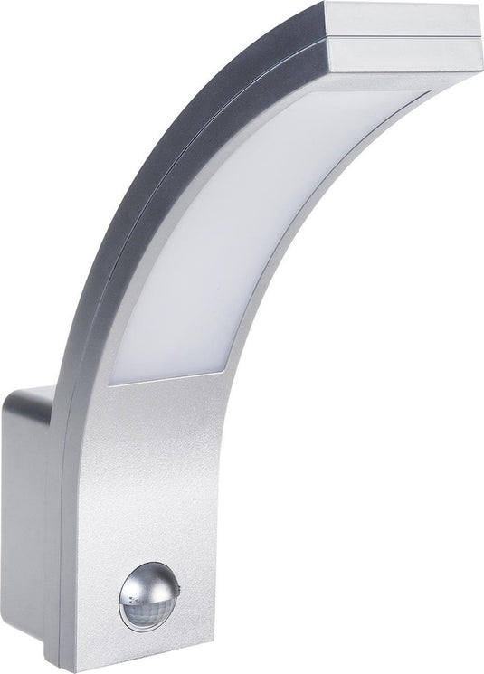 Maclean led-lamp met infrarood bewegingssensor mce244 s 750lm 10w ip54 energy zilver