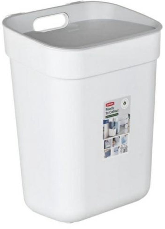 Curver ready to collect prullenbak - 10l - wit